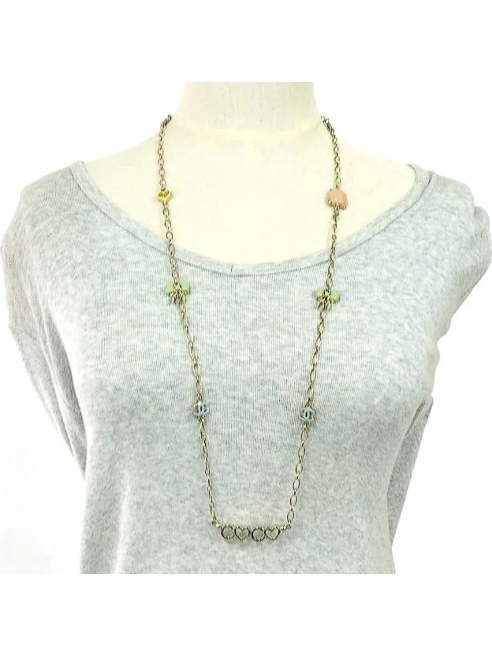 Chanel Necklace CC Logo
